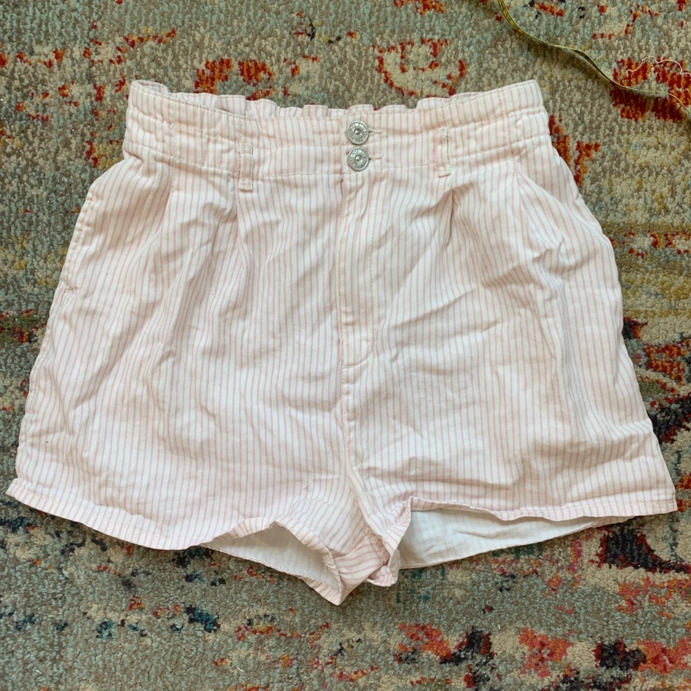 pink striped mom shorts from Urban outfitters!
